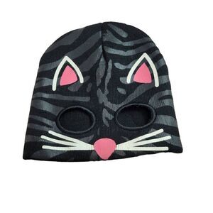 Cat hat ski mask toddler size